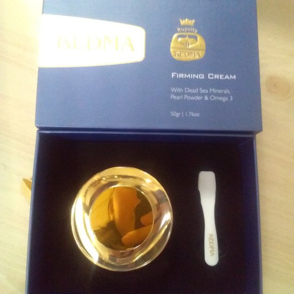 KEDMA FIRMING CREAM-DEAD SEA MINERALS,PEARL POWDER & OMEGA 3-NEW-1.76 fl oz/50ml